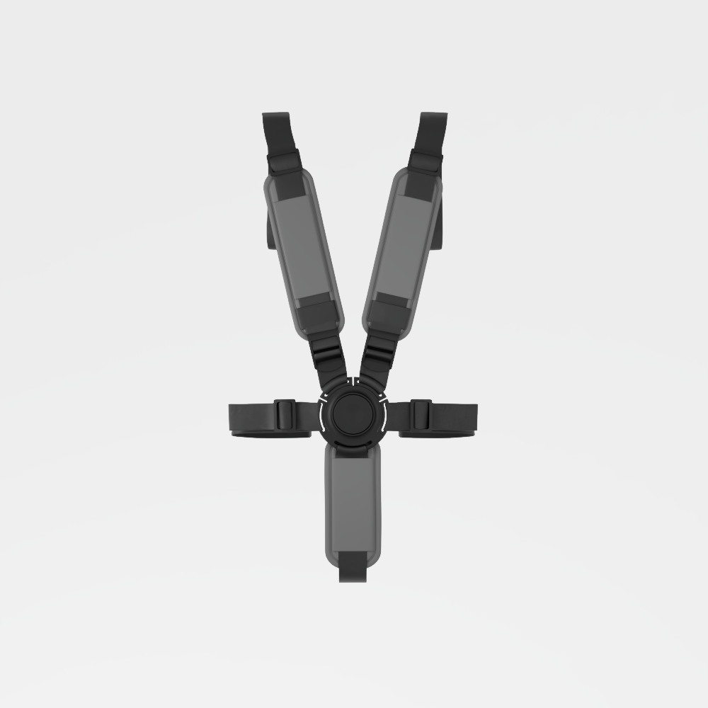 Nexis Harness Strips with Covers Set - Gray