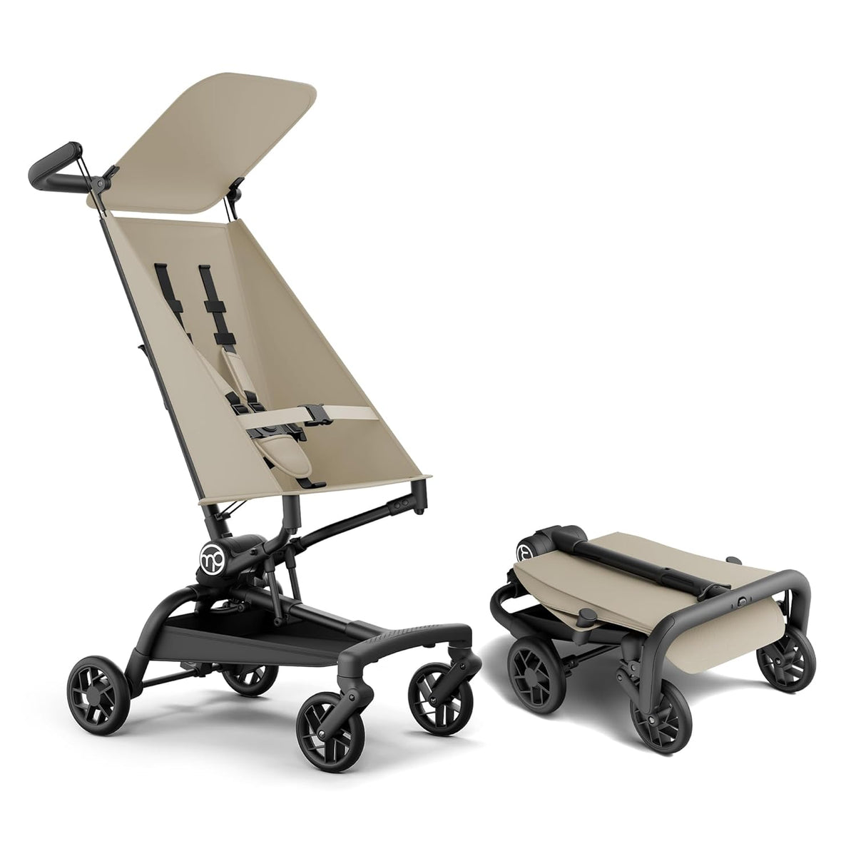 Mompush Jeto Baby Stroller - Khaki